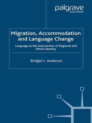 cover image of Migration, Accommodation and Language Change